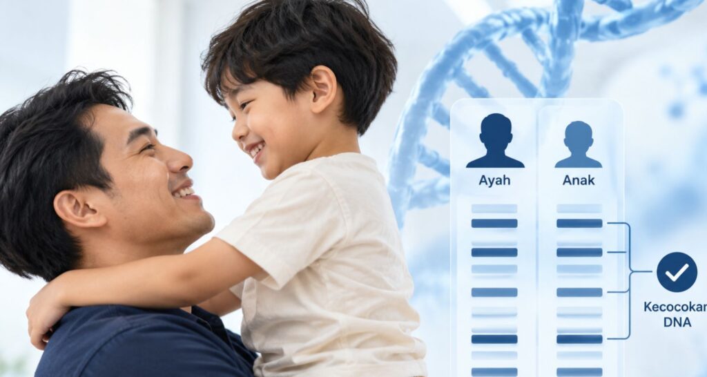 tes DNA untuk mengetahui hubungan darah